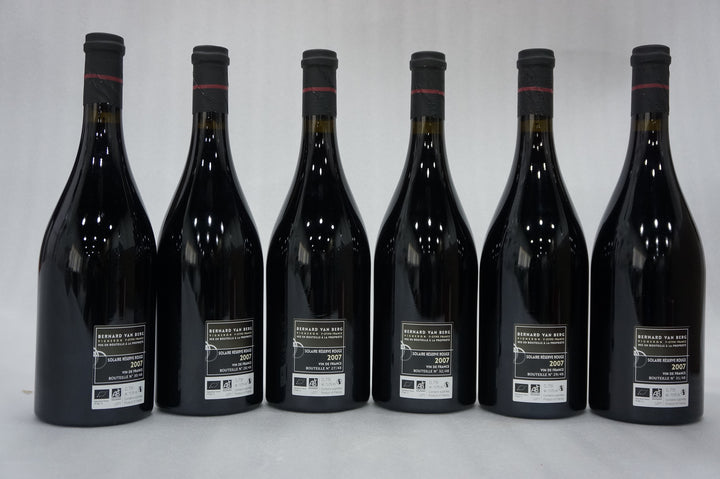 Bernard Van Berg Solaire Rouge Reserve 2007