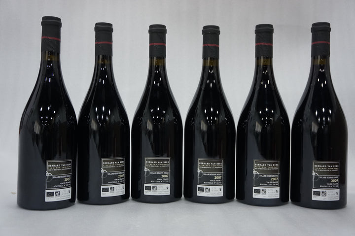 Bernard Van Berg Solaire Rouge Reserve 2007