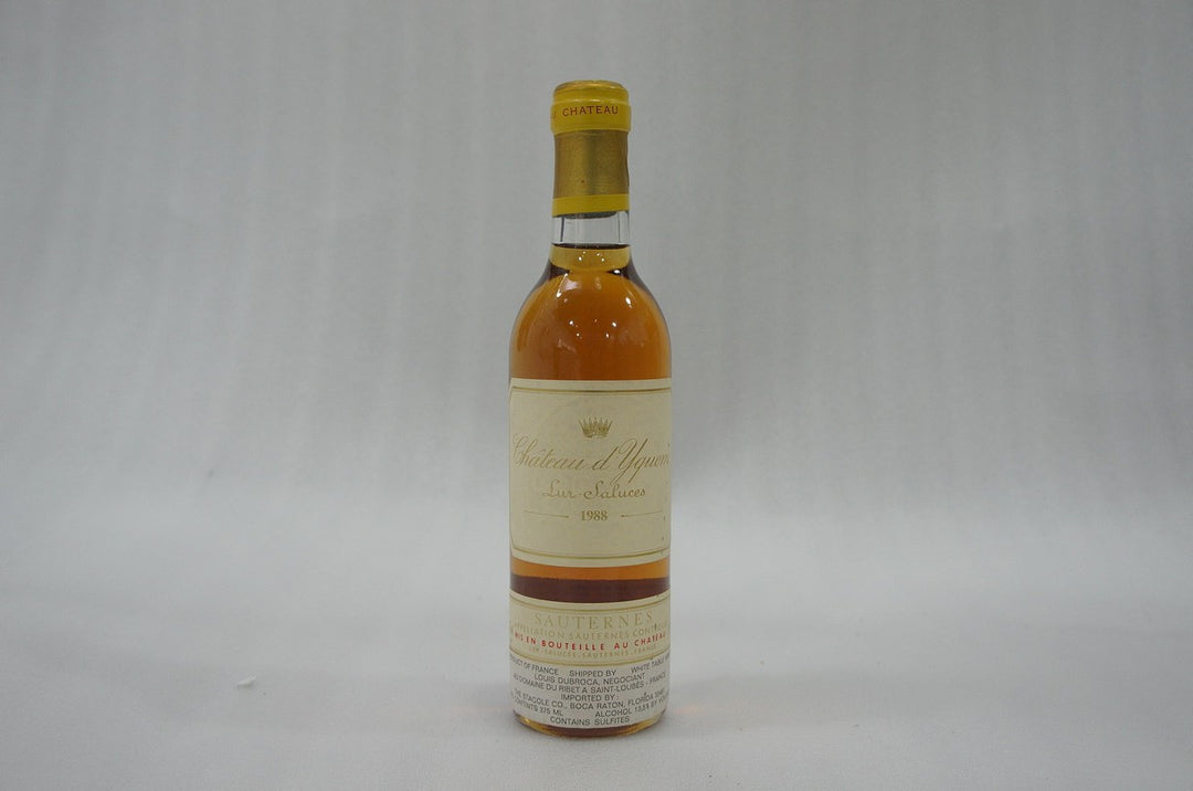 Chateau d' Yquem half bottle 1988