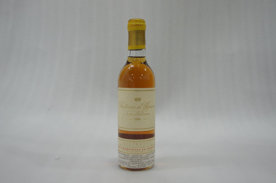 Chateau d' Yquem half bottle 1988
