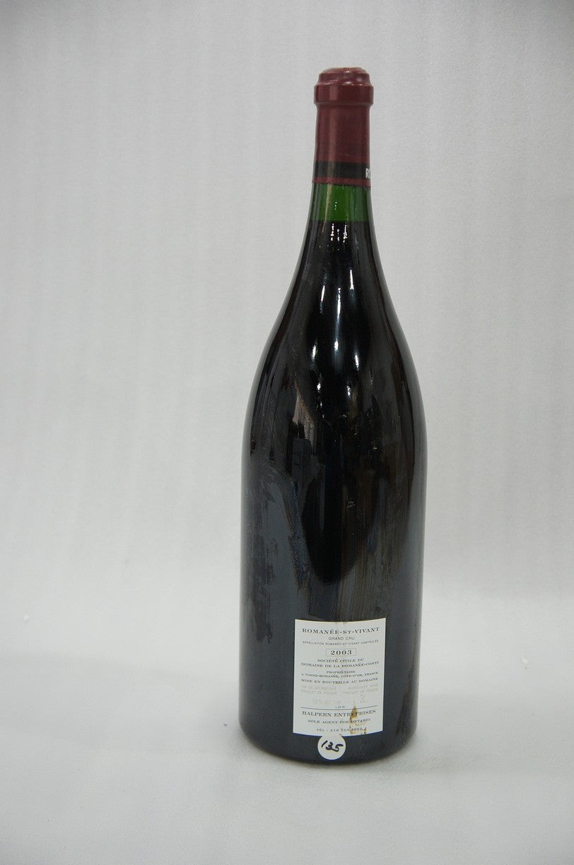 DRC Romanee St Vivant Grand Cru Double Magnum 2003