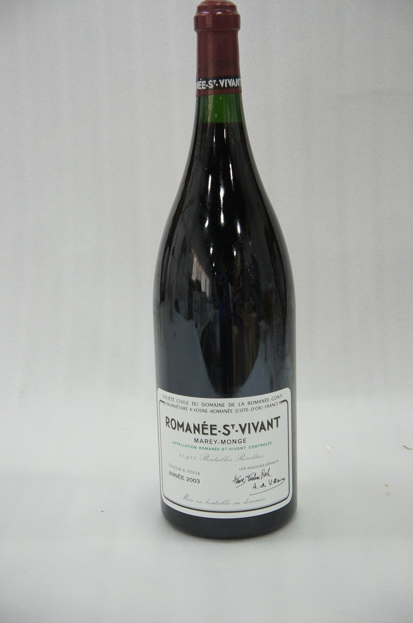 DRC Romanee St Vivant Grand Cru Double Magnum 2003
