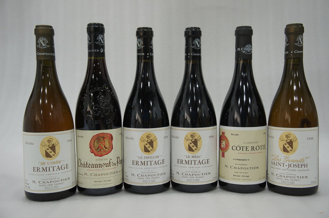 M. Chapoutier Collector case (6 bottles in case) 1996
