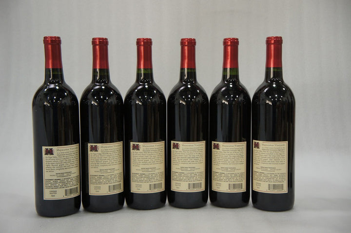 Mayacamas Cabernet Sauvignon Mayacamas Vineyards 2005