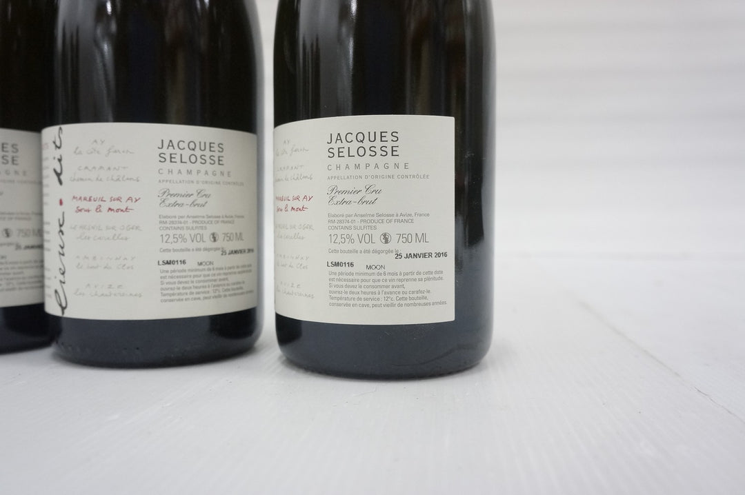 Jacques Selosse Extra Brut Sous Le Mont Grand Cru NV