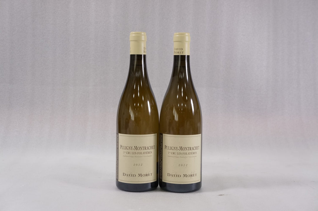 David Moret Nomine Puligny Montrachet Les Folatieres 1er Cru 2012