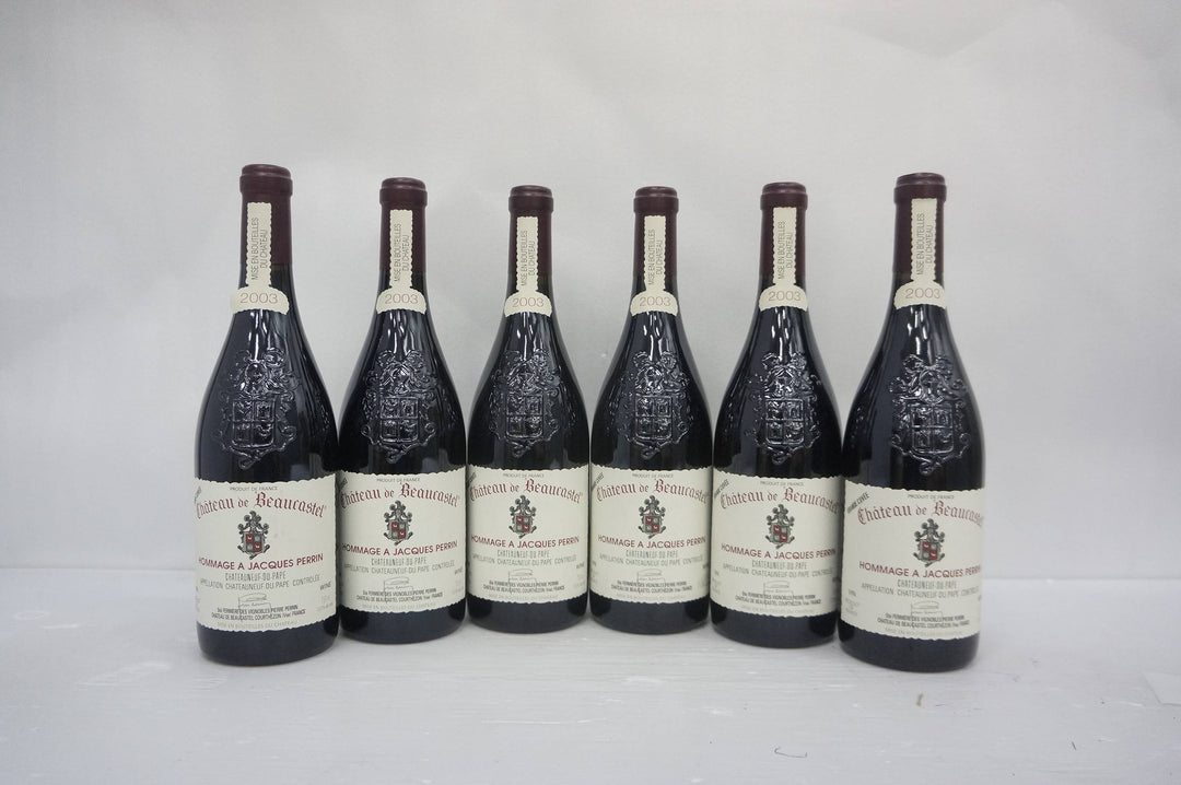 Chateau de Beaucastel Chateauneuf du Pape Hommage A Jacques Perrin 2003