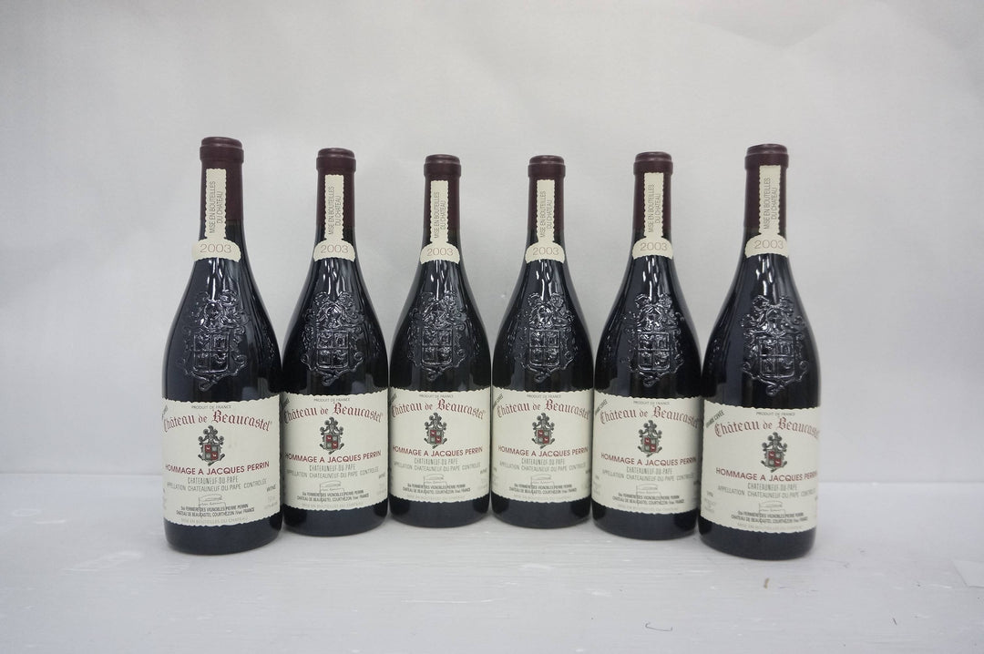 Chateau de Beaucastel Chateauneuf du Pape Hommage A Jacques Perrin 2003