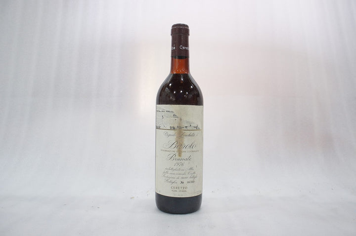 Ceretto Barolo Brunate Zonchetta 1976 *