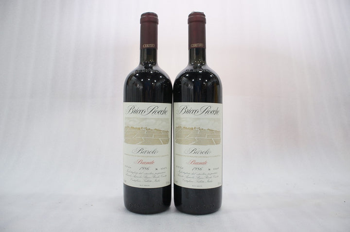Ceretto Bricco Rocche Brunate Barolo 1986