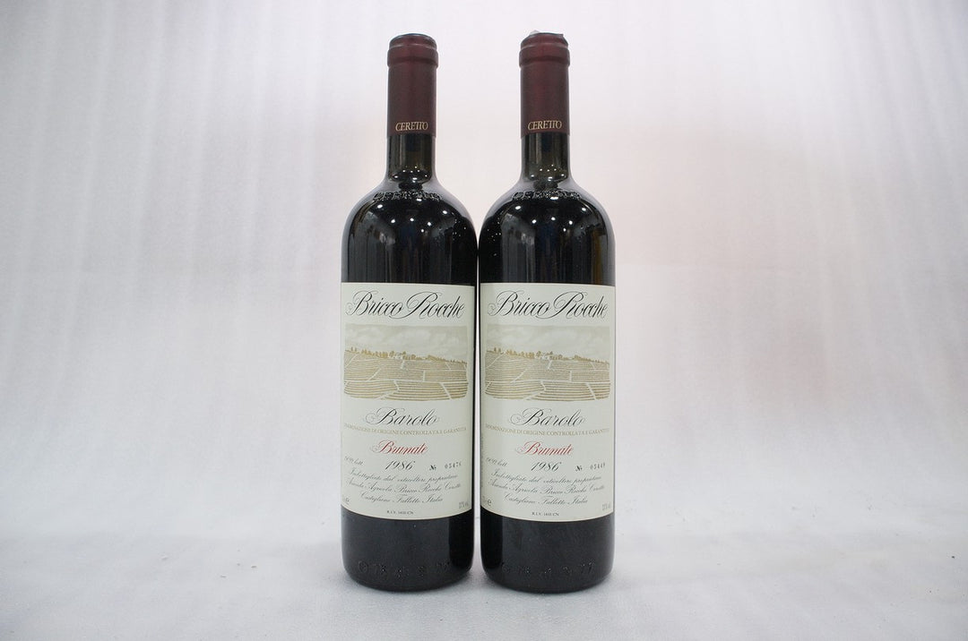 Ceretto Bricco Rocche Brunate Barolo 1986