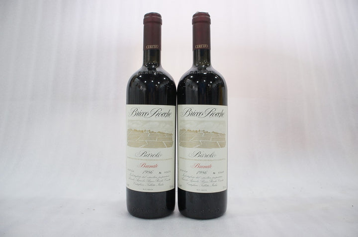 Ceretto Bricco Rocche Brunate Barolo 1986