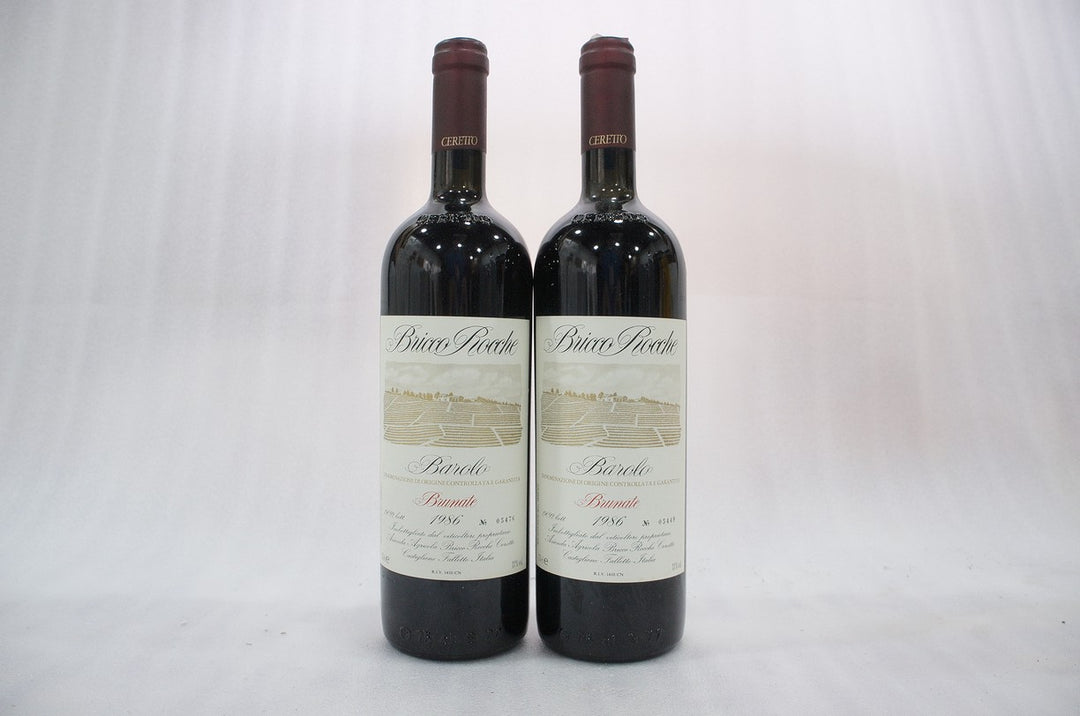 Ceretto Bricco Rocche Brunate Barolo 1986