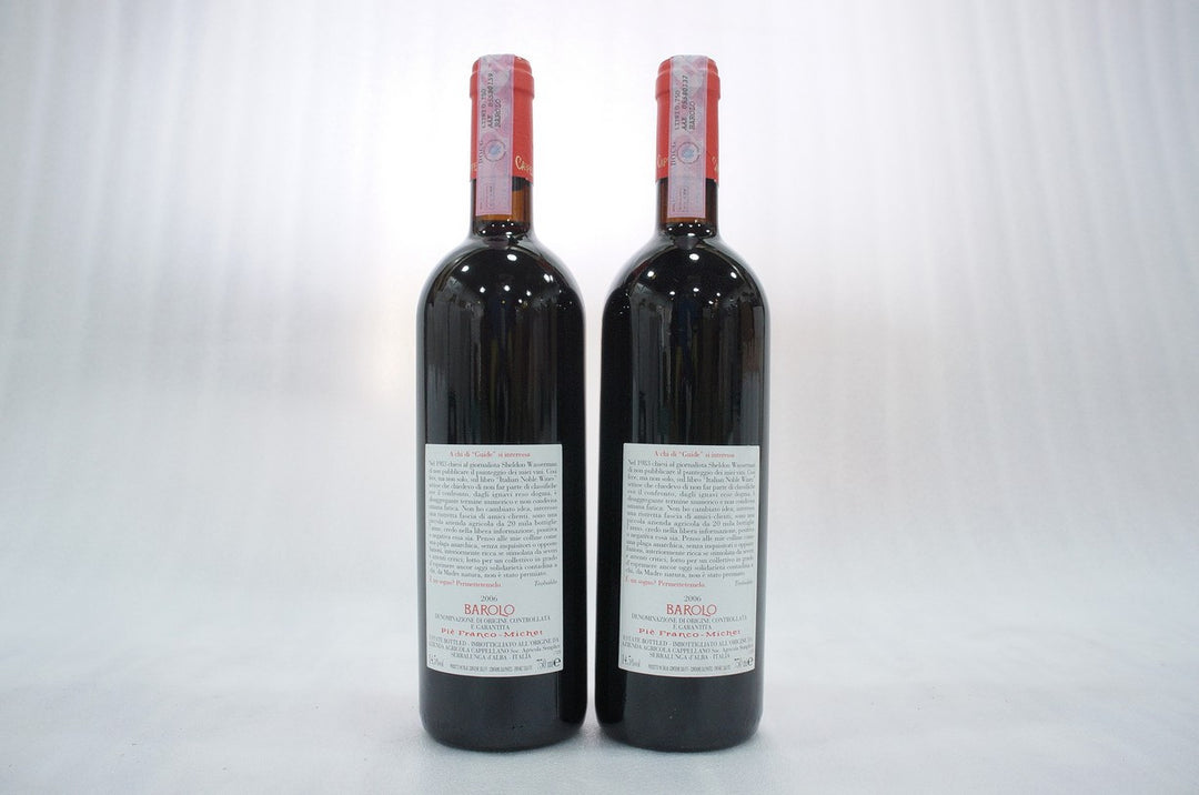 Cappellano Barolo Pie Franco 2006