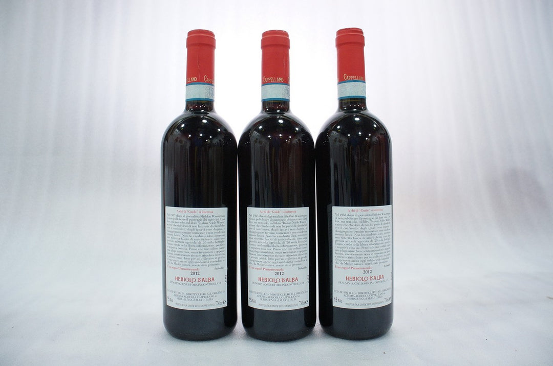 Cappellano Nebbiolo D'Alba 2012