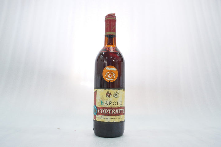 Giuseppe Contratto Barolo 1980