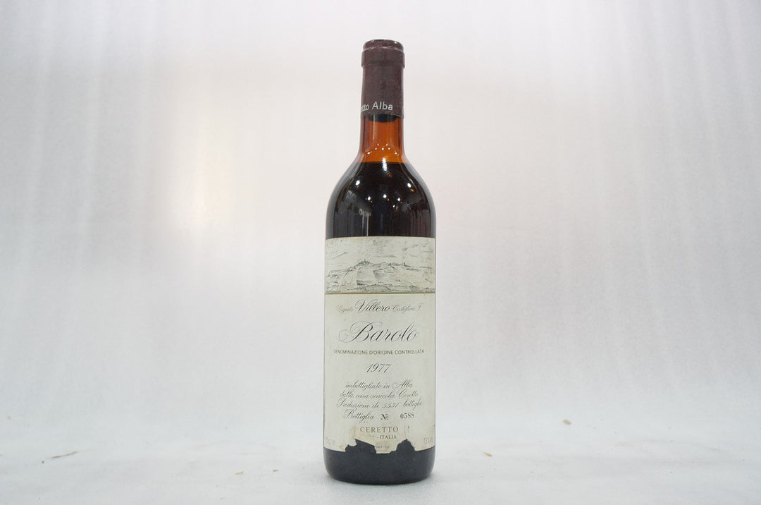 Ceretto Barolo Villero 1977 *