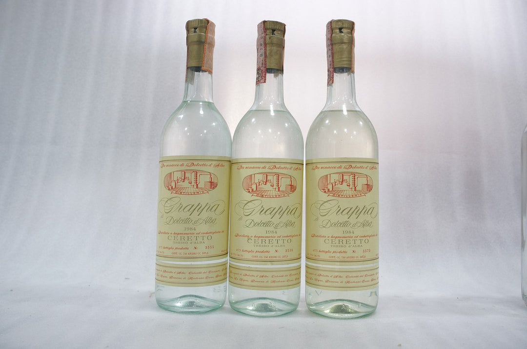 Ceretto Grappa di Dolcetto 1984