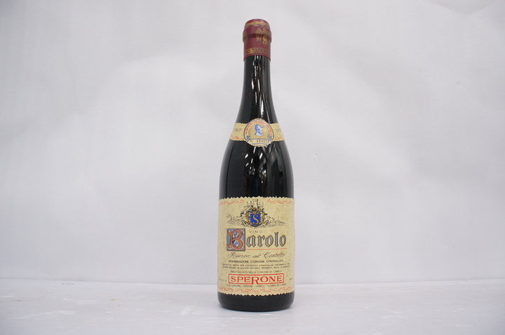 Sperone Barolo Riserval del Castello 1967