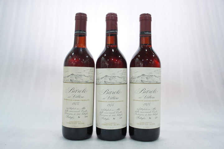 Ceretto Barolo Villero 1974