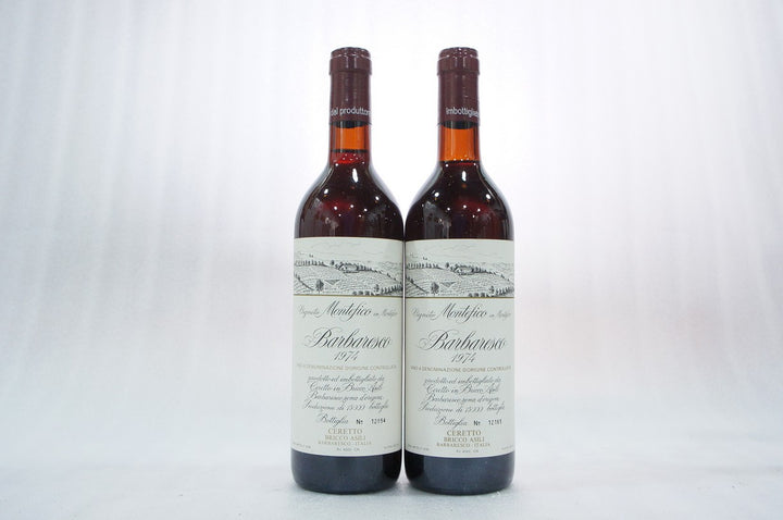 Ceretto Barbaresco Montefico 1974