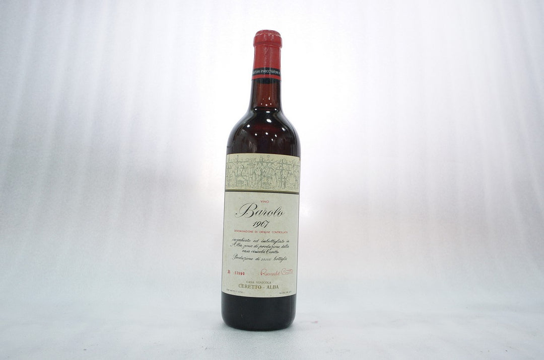 Ceretto Barolo 1967