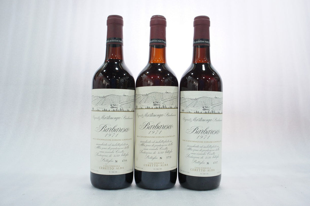 Ceretto Barbaresco Martinenga 1971