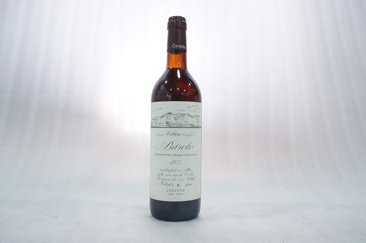 Ceretto Barolo Villero 1977