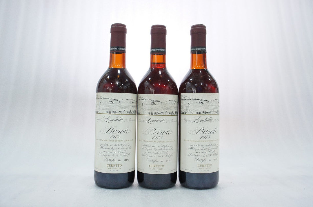 Ceretto Barolo Brunate Zonchetta 1973