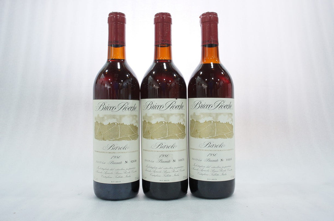 Ceretto Bricco Rocche Brunate Barolo 1980