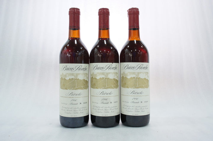 Ceretto Bricco Rocche Brunate Barolo 1980