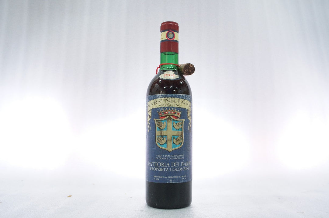 Barbi Brunello di Montalcino Riserva 1964