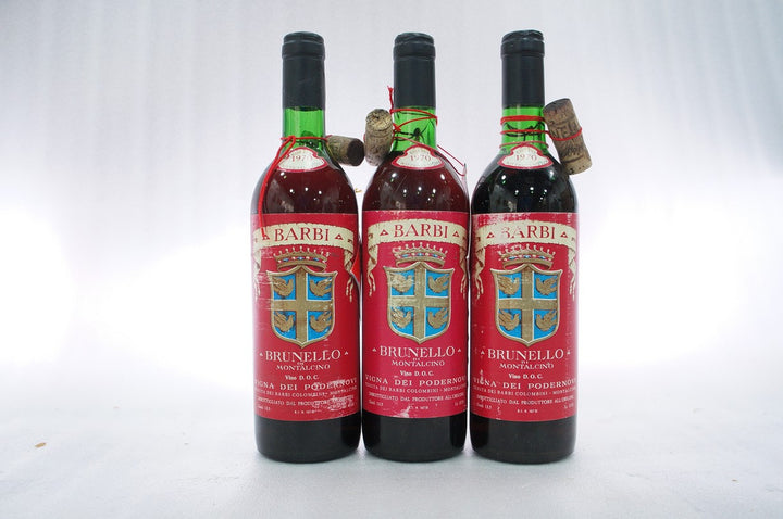 Barbi Brunello di Montalcino Riserva 1970