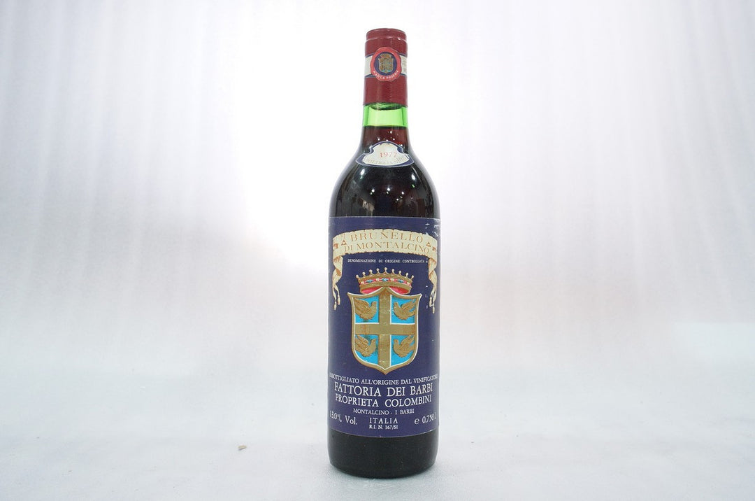 Barbi Brunello di Montalcino 1977
