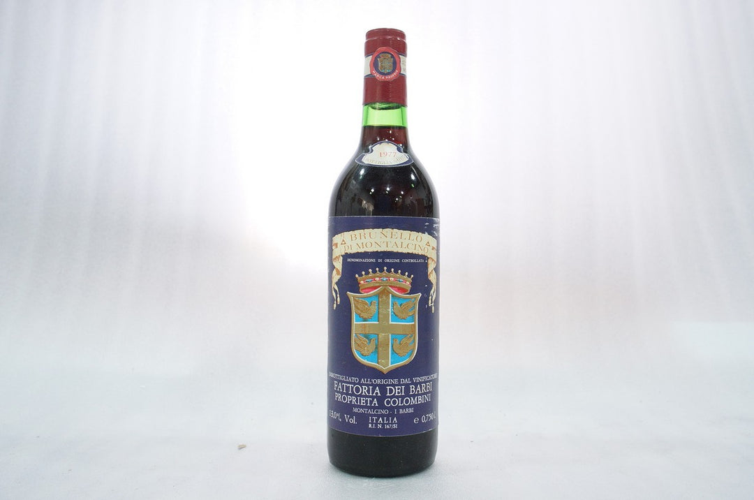 Barbi Brunello di Montalcino 1977