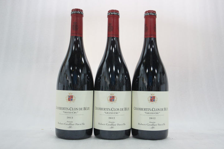 Robert Groffier Chambertin Clos de Beze Grand Cru 2012