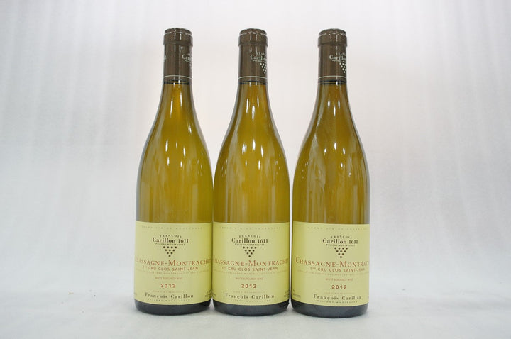 Francois Carillon Chassagne Montrachet Les Clos Saint Jean 1er Cru 2012