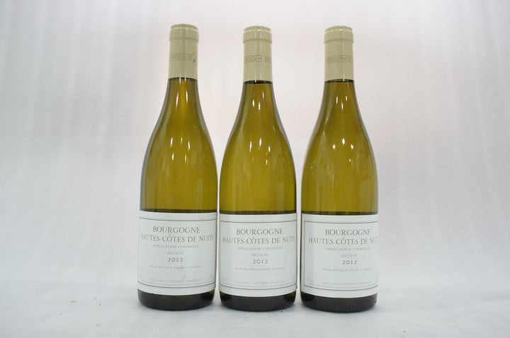 DRC Hautes Cotes de Nuits Blanc 2012