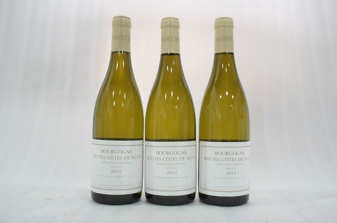 DRC Hautes Cotes de Nuits Blanc 2012