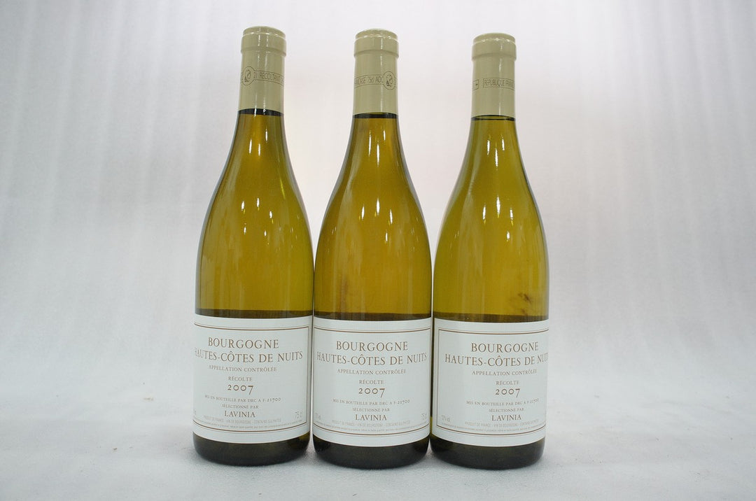 DRC Hautes Cotes de Nuits Blanc 2007
