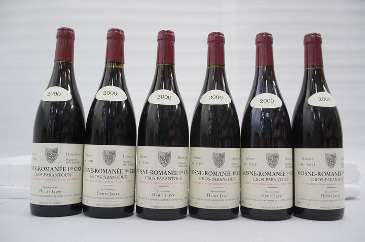 Henri Jayer Vosne Romanee Cros Parantoux 1er Cru 2000