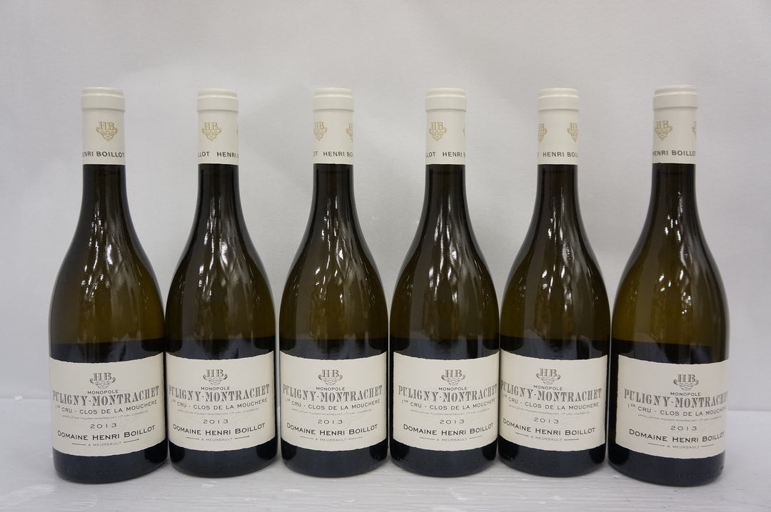 Henri Boillot Puligny Montrachet Clos de la Mouchere 1er Cru 2013