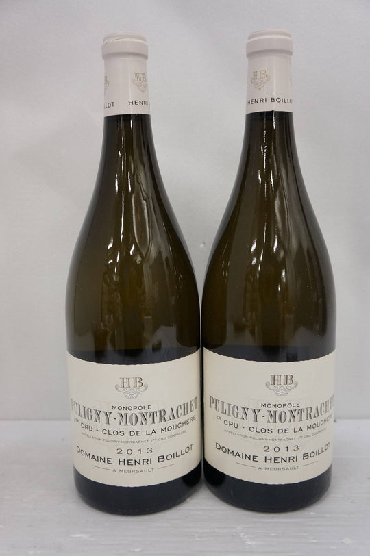 Henri Boillot Puligny Montrachet Clos de la Mouchere 1er Cru 2013 (Magnum)