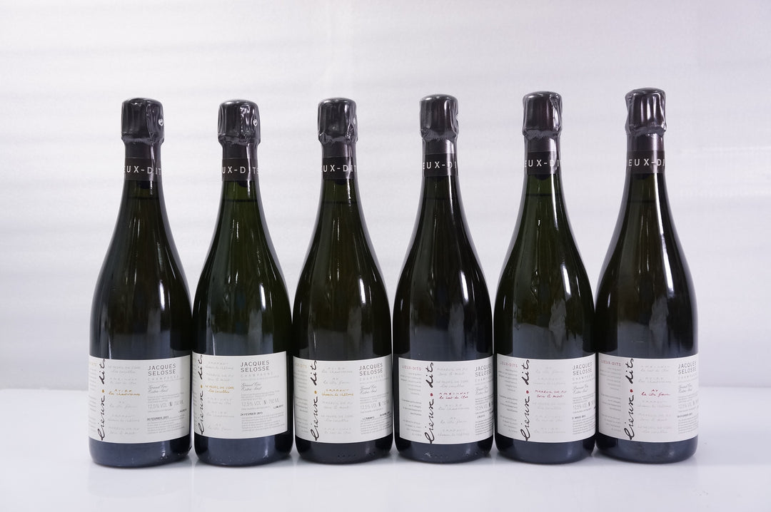Jacques Selosse Lieux Dits Collection (6 bottles) NV