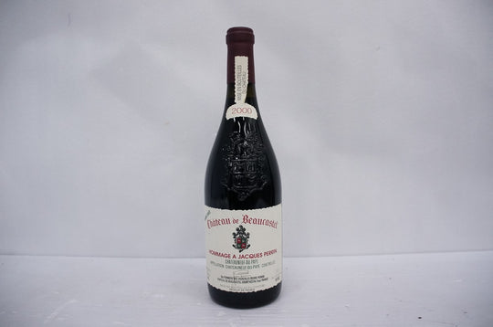 Chateau de Beaucastel Chateauneuf du Pape Hommage A Jacques Perrin 2000