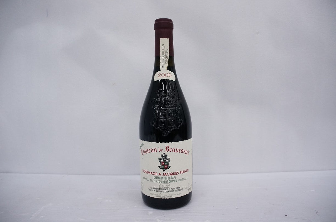 Chateau de Beaucastel Chateauneuf du Pape Hommage A Jacques Perrin 2000