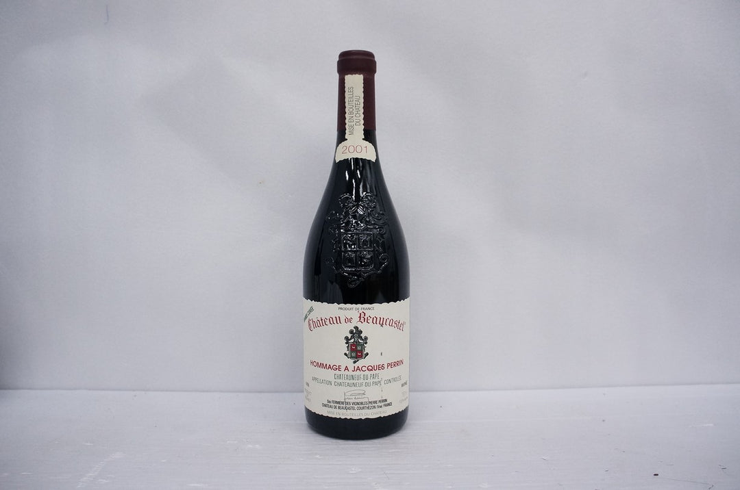 Chateau de Beaucastel Chateauneuf du Pape Hommage A Jacques Perrin 2001