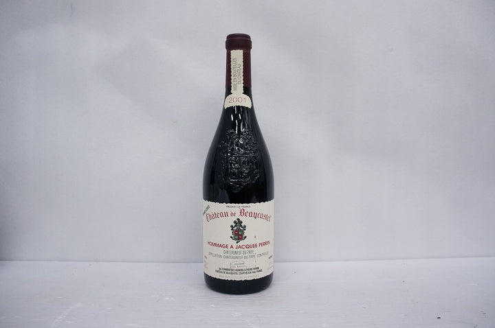 Chateau de Beaucastel Chateauneuf du Pape Hommage A Jacques Perrin 2001
