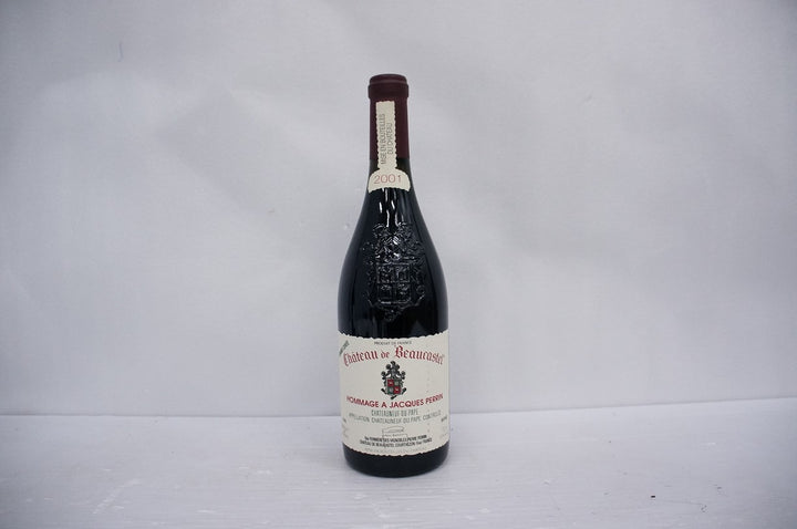 Chateau de Beaucastel Chateauneuf du Pape Hommage A Jacques Perrin 2001