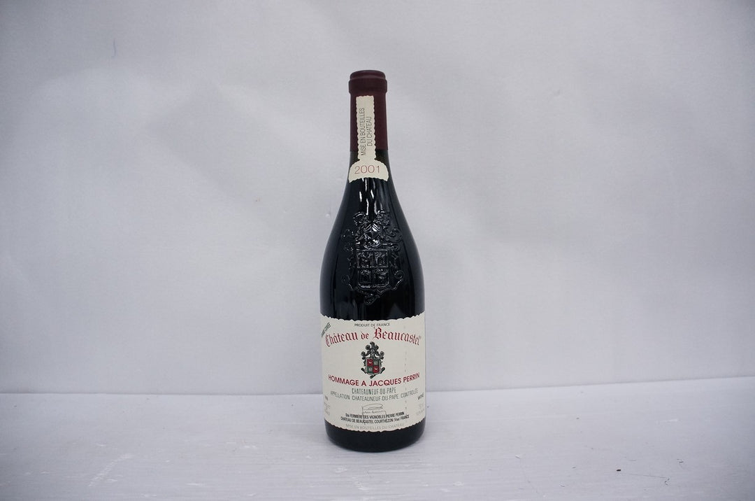 Chateau de Beaucastel Chateauneuf du Pape Hommage A Jacques Perrin 2001